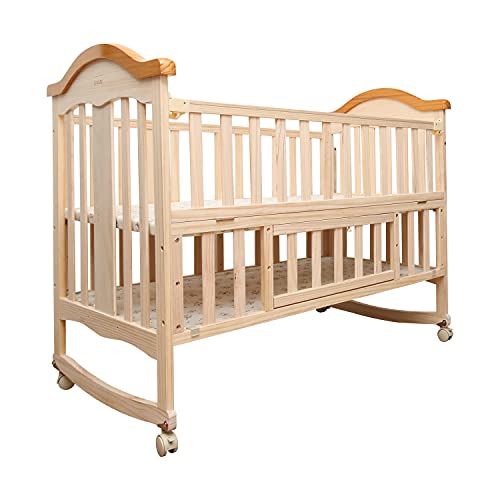 Luvlap C-70 Baby Wooden Cot | Mumpa