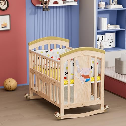 BabyTeddy 9 in 1 Patented Multifunctional Baby Crib | Mumpa